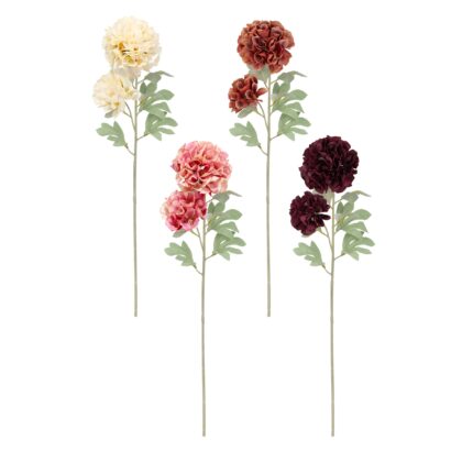 HASTE HORTENSIA OUTONADA X 2 (4 CORES) - ALT 80 CM (GJ057)