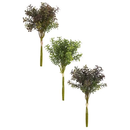 RAMALHETE FOLHAGEM (3 CORES) - ALT 37 CM (GS025)