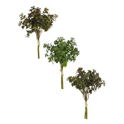 RAMALHETE FOLHAGEM (3 CORES) - ALT 37 CM (GS026)