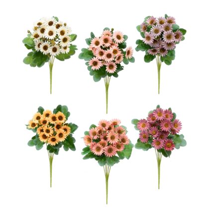 BUQUE MARGARIDA (6 CORES) - ALT 30 CM (HS203)