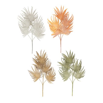 H. PALMEIRA OUTONADO AVELUDADO (4 CORES) - ALT 53 CM (LY213)