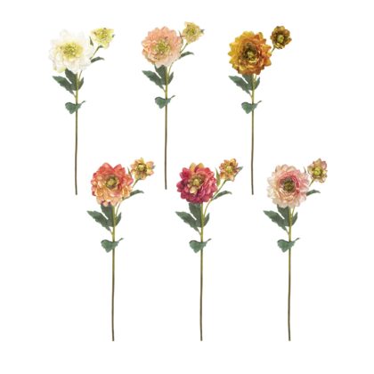 HASTE DALIA X 2 OUTONADO (6 CORES) - ALT 75 CM (MS020)