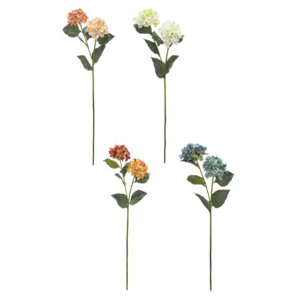 HASTE HORTENSIA X 2 (4 CORES)- ALT 80 CM (MS021)