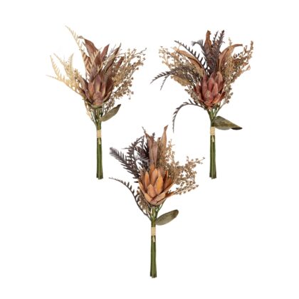 RAMALHETE PROTEA (3 CORES) - ALT 45 CM (MX755)