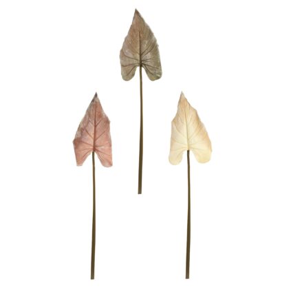 HASTE FOLHA DE ANTURIO (3 CORES) - ALT 67 CM (MX763)