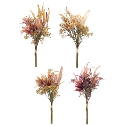 RAMALHETE PROTEA E LIRIO (4 CORES) - ALT 45 CM (MX765)