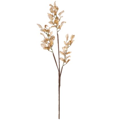 H.FOLHAGEM EUCALIPTO TOQUE SECO CREME - ALT 99 CM (MX776-2)