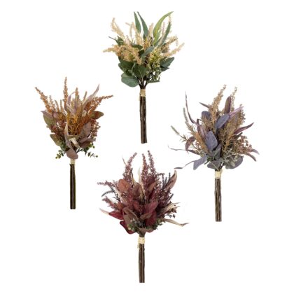 RAMALHETE DRACENA E EUCALIPTOS X 9 (4 CORES) - ALT 50 CM (MX792)