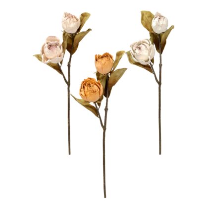 HASTE PEONIA OUTONADA X 2 (3 CORES) - ALT 85 CM X LARG 25 CM (PH212)