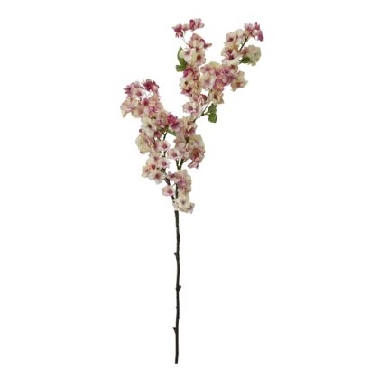 HASTE CEREJEIRA X 3 PINK COM GALHO DE SILICONE - ALT 135 CM (SF001-PK)