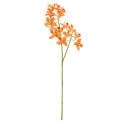 HASTE MINI ORQUIDEA LARANJA - ALT 42 CM (SF402-2)