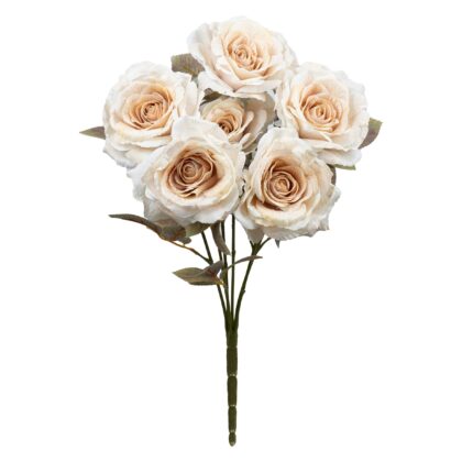 BUQUE ROSA MARFIM PROTECAO UV - ALT 50 CM (SH560-1)