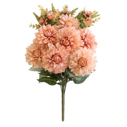 BUQUE DALIA OUTONADO X 7 - ALT 40 CM (SH709-4)