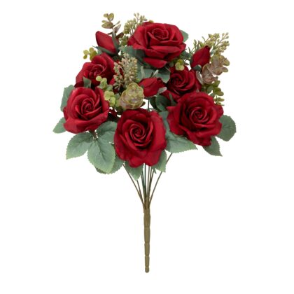 BUQUE ROSA X9 - ALT 45 CM (SH757-5)