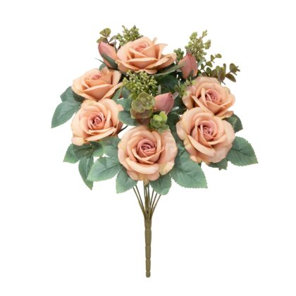 BUQUE ROSA X9 - ALT 45 CM (SH757-8)