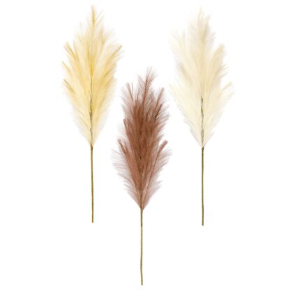 HASTE PLUMA OUTONADA (3 CORES) - ALT 94 CM (SJ051)