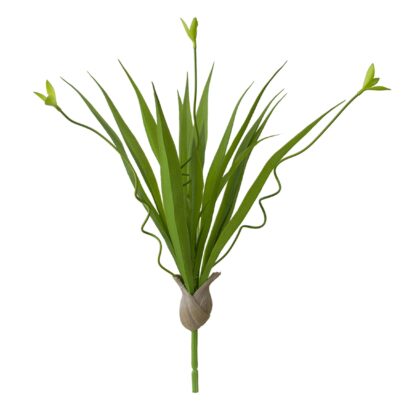 FOLHA DE ORQUIDEA CYMBIDIUM - ALT 38 CM (SJ184)