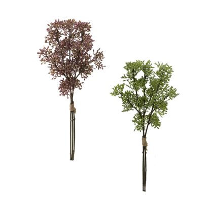 RAMALHETE SEMENTE DE EUCALIPTO (2 CORES) - ALT 34 CM (SY013)