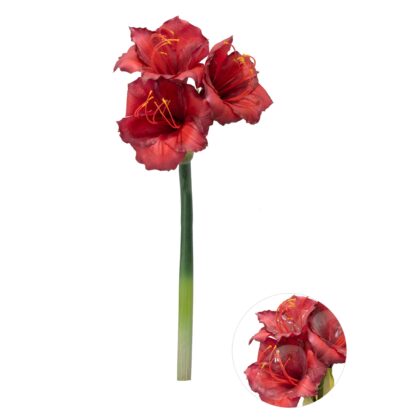 HASTE AMARILIS TOQUE REAL - ALT 60 CM (F312-VM)