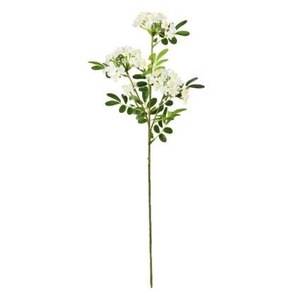 HASTE FOLHAGEM SILICONE COM FLORES - ALT 67 CM (SH568-BR)