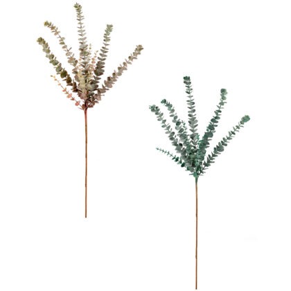 HASTE EUCALIPTO TOQUE REAL (2 CORES) - ALT 95 CM (MX853)