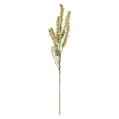 HASTE DE FLOR SECA BRANCO - ALT 85 CM (AC081-BR)
