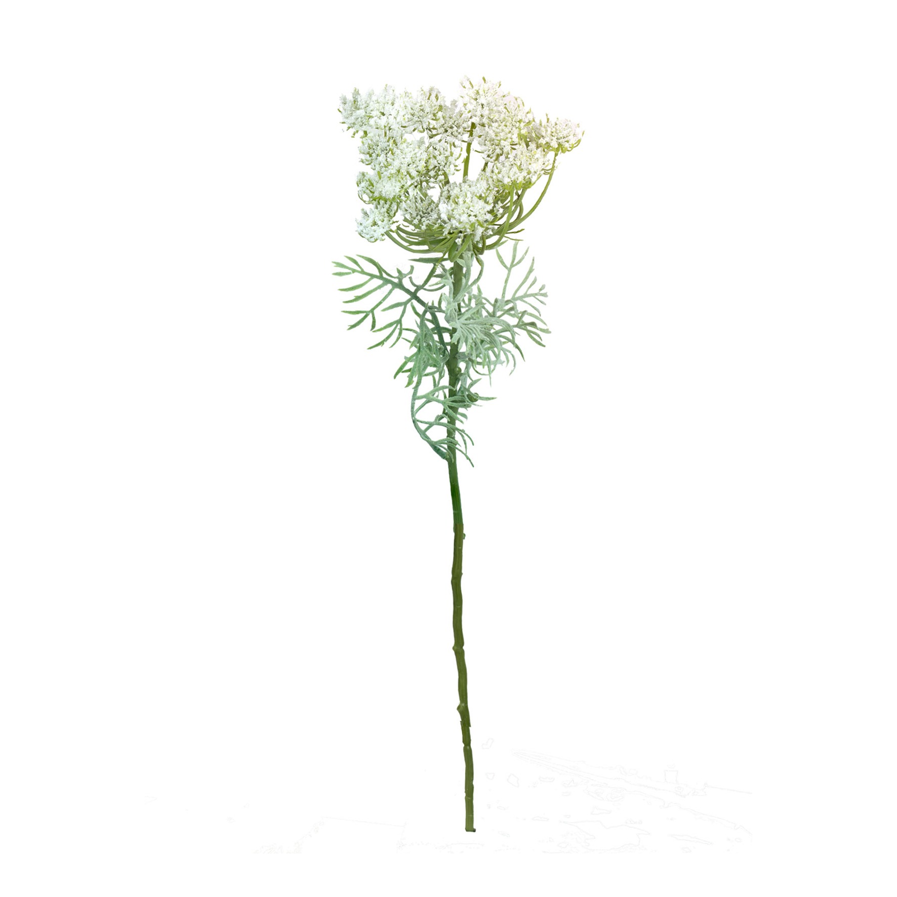 FLOR DE CENOURA BRANCO - ALT 65 CM (MX316-BR)