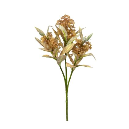 HASTE SKIMMIA OUTONADO AMARELO - ALT 45 CM ( SH570-AM )