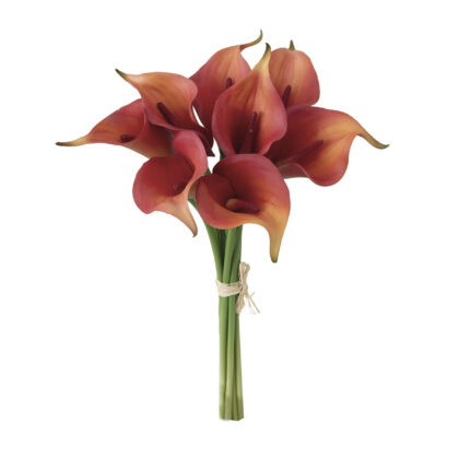 RAMALHETE CALLA EM SILICONE - ALT 33 CM (F310-CO)
