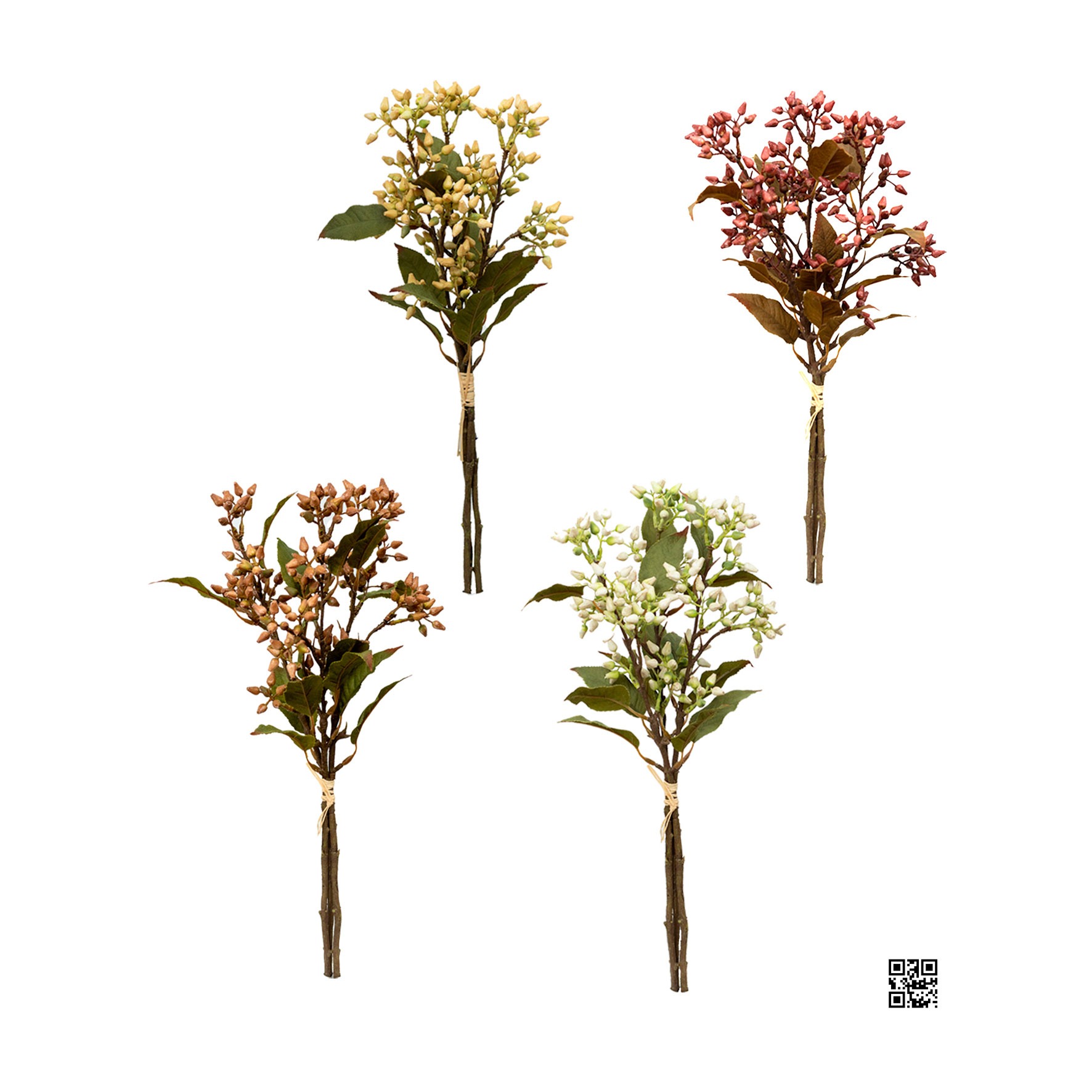 RAMALHETE SEMENTE EUCALIPTO - ALT 45 CM (MX867)