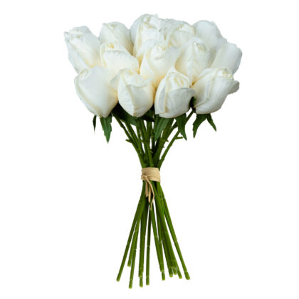 RAMALHETE ROSAS CREME - ALT 30 CM (MX861-1)