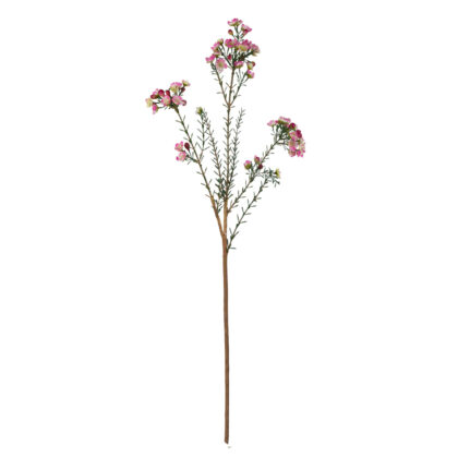 HASTE FLOR DE CERA PINK - ALT 75 CM (MX933-1)