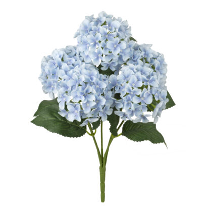 BUQUÊ HORTÊNSIA AZUL PROTEÇÃO UV - ALT 40 CM (SH569-AZ)