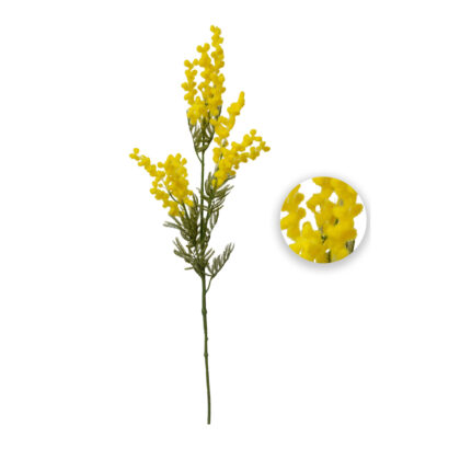 HASTE MIMOSA AMARELO - ALT 85 CM (XS072)
