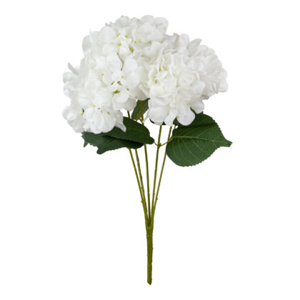 BUQUE HORTENSIA BRANCO - ALT 45 CM (SY035-BR)