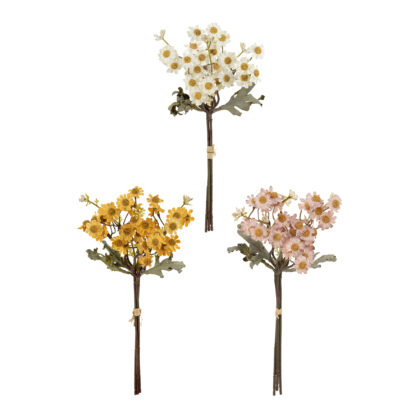 RAMALHETE MINI MARGARIDA (3 CORES) - ALT 35 CM (BC003)