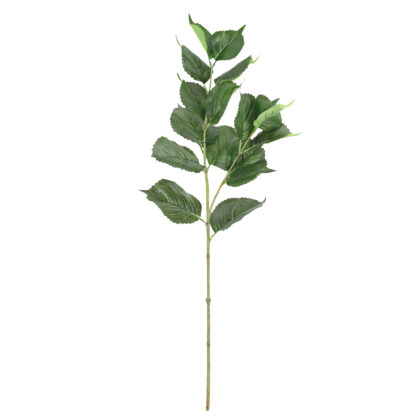 HASTE FOLHA DE HORTENSIA VERDE - ALT 75 CM (BC043)